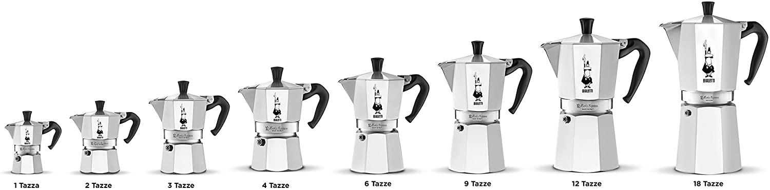 現貨|全港免運|Bialetti - 意大利製 Moka Express Moka Pot 鋁材質 經典摩卡咖啡壺 摩卡壺