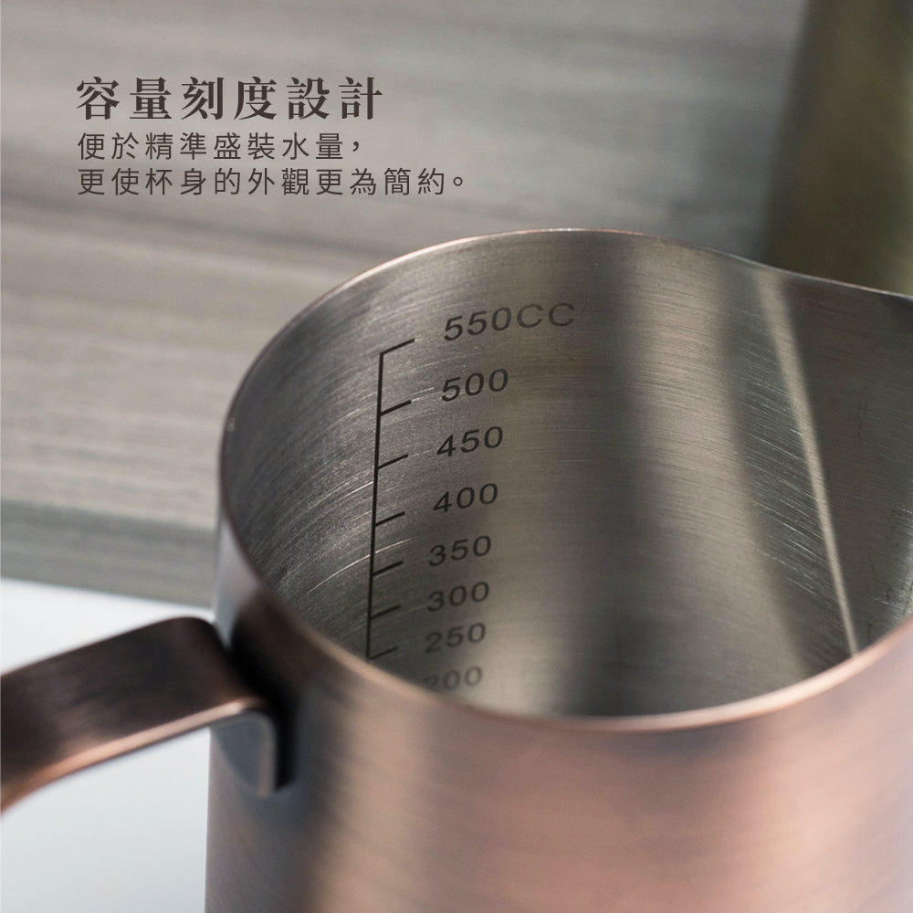 現貨|Driver - 髮絲紋不銹鋼拉花杯 Superior系列 奶缸 Milk Pitcher 550ml (品牌授權經銷商)