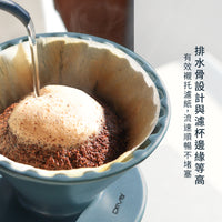 現貨|Driver - 竹節陶瓷濾杯 手沖咖啡陶瓷濾杯 1-3杯 (品牌授權經銷商)【送Hario V60 02濾紙一包 100張】
