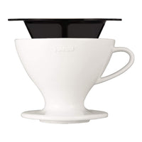 現貨|Hario - W60 Dripper 雙層過瀘 咖啡陶瓷濾杯 (1-4杯) PDC-02-W|《約10-14個工作天內寄出》