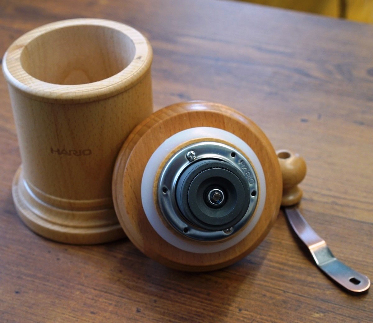 現貨|全港免運|Hario 40g容量 自然原創手搖/手動磨咖啡豆機 Coffee Mill CM-502C|《約10-14個工作天內寄出》