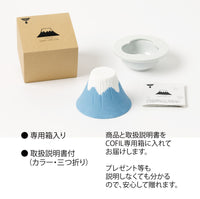 預訂|全港免運|SANCERA 139 - COFIL fuji 富士山濾杯 陶瓷免濾紙手沖咖啡濾杯 Coffee Dripper 1-4杯 日本製 (*購買前請先看注意事項*)|《約10-14個工作天內寄出》