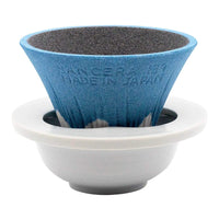 預訂|全港免運|SANCERA 139 - COFIL fuji 富士山濾杯 陶瓷免濾紙手沖咖啡濾杯 Coffee Dripper 1-4杯 日本製 (*購買前請先看注意事項*)|《約10-14個工作天內寄出》
