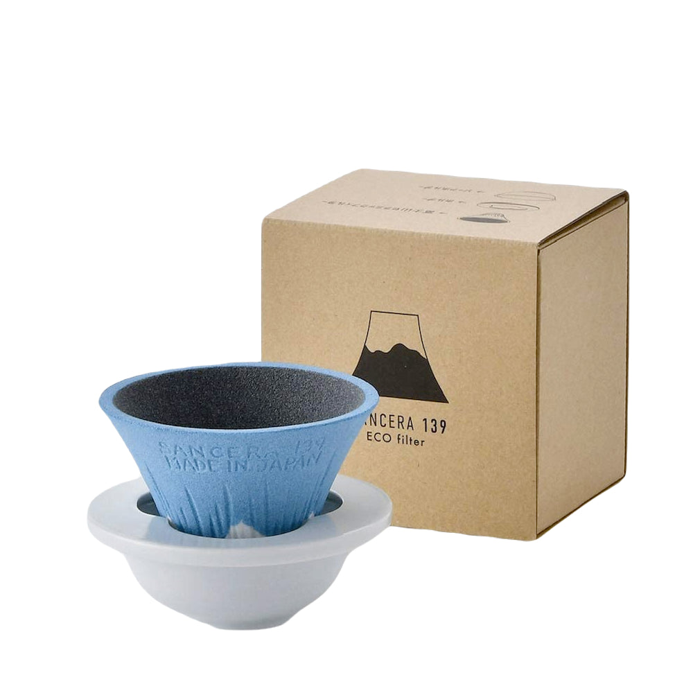 預訂|全港免運|SANCERA 139 - COFIL fuji 富士山濾杯 陶瓷免濾紙手沖咖啡濾杯 Coffee Dripper 1-4杯 日本製 (*購買前請先看注意事項*)|《約10-14個工作天內寄出》