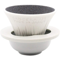 預訂|全港免運|SANCERA 139 - COFIL fuji 富士山濾杯 陶瓷免濾紙手沖咖啡濾杯 Coffee Dripper 1-4杯 日本製 (*購買前請先看注意事項*)|《約10-14個工作天內寄出》