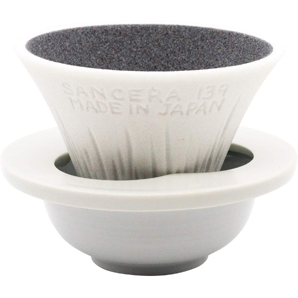 預訂|全港免運|SANCERA 139 - COFIL fuji 富士山濾杯 陶瓷免濾紙手沖咖啡濾杯 Coffee Dripper 1-4杯 日本製 (*購買前請先看注意事項*)|《約10-14個工作天內寄出》