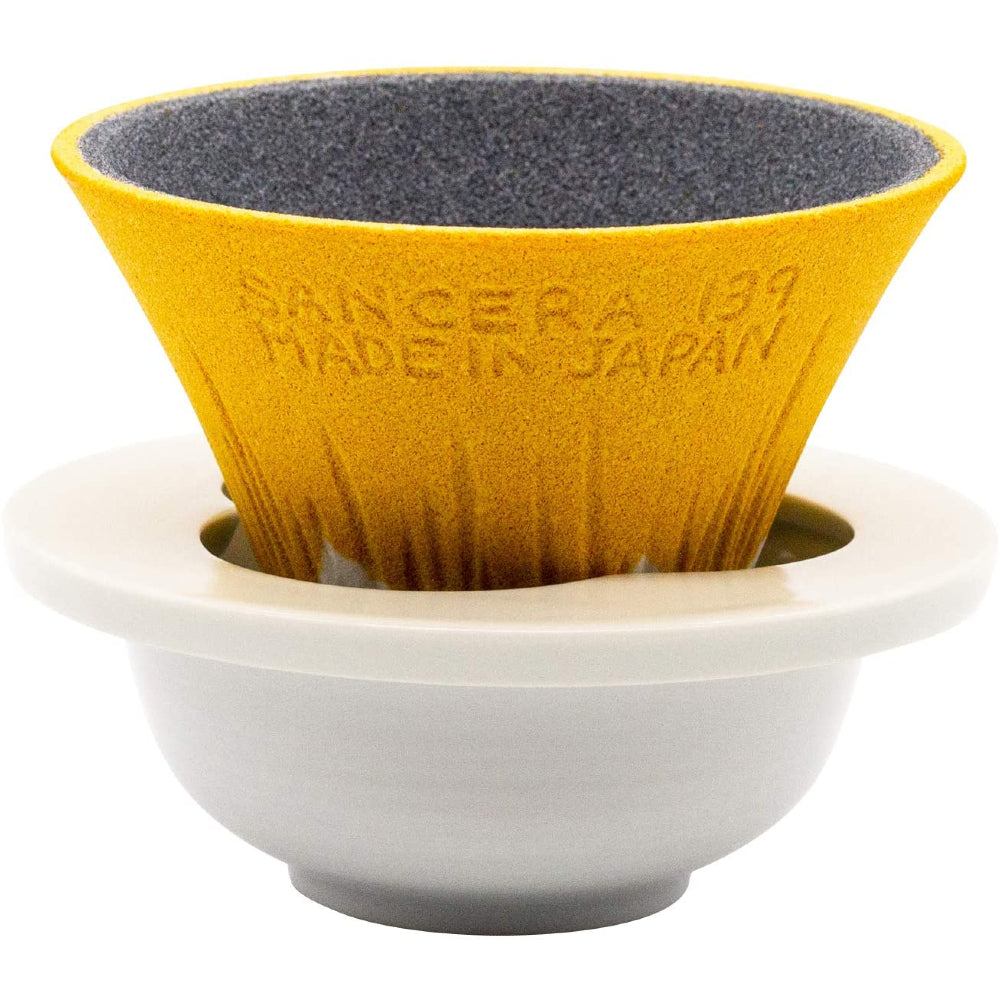 預訂|全港免運|SANCERA 139 - COFIL fuji 富士山濾杯 陶瓷免濾紙手沖咖啡濾杯 Coffee Dripper 1-4杯 日本製 (*購買前請先看注意事項*)|《約10-14個工作天內寄出》