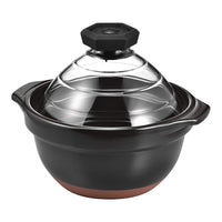 全港免運|Hario - GOHANGAMA Glass Lid Rice Cooker 萬古燒蛋形飯釜 GNR-150-B/GNR-200-B|《約10-14個工作天內寄出》