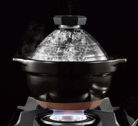 全港免運|Hario - GOHANGAMA Glass Lid Rice Cooker 萬古燒蛋形飯釜 GNR-150-B/GNR-200-B|《約10-14個工作天內寄出》