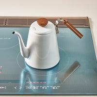預訂|全港免運|Hario - Bona琺瑯 細口手沖壺 Drip Kettle (800ml) BDK-80-W|《約10-14個工作天內寄出》