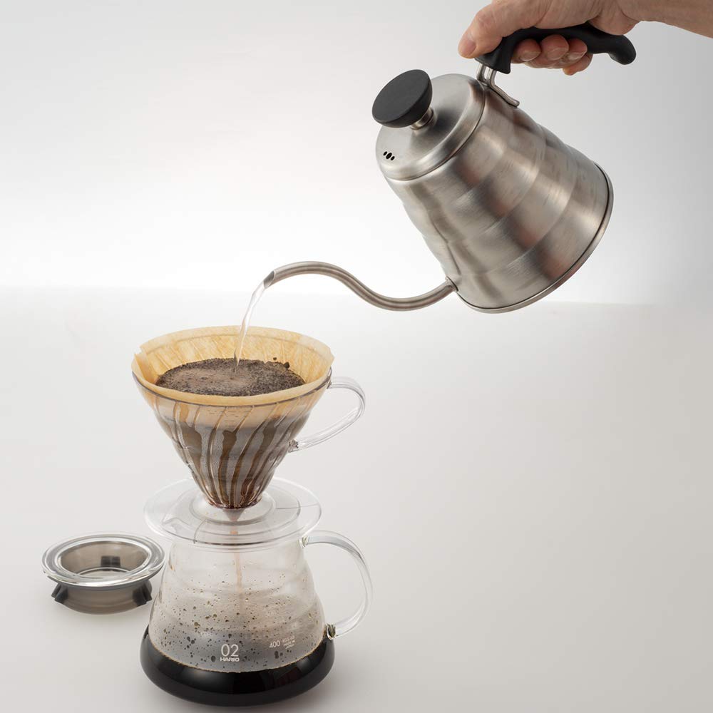 預訂|全港免運|Hario - V60 迷你雲朵不銹鋼細口手沖壺 Drip Kettle VKB-70HSV (滿水700ml|實用500ml)|《約10-14個工作天內寄出》