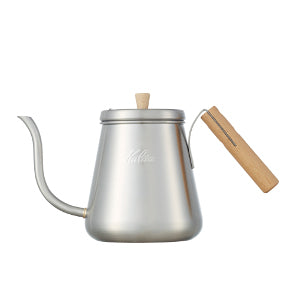 預訂|全港免運|Kalita & TSUBAME 不銹鋼細口咖啡手沖壺 木柄 (1000ml) DP1000W|《約10-14個工作天內寄出》