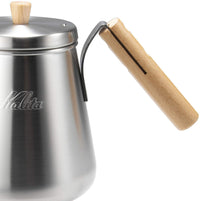 預訂|全港免運|Kalita & TSUBAME 不銹鋼細口咖啡手沖壺 木柄 (1000ml) DP1000W|《約10-14個工作天內寄出》