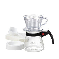 預訂|全港免運| Kalita 101系列 1-2人用 樹酯濾杯 滴漏咖啡壺組套裝 101-D Plastic Dripper Set N(含濾紙)|《約10-14個工作天內寄出》