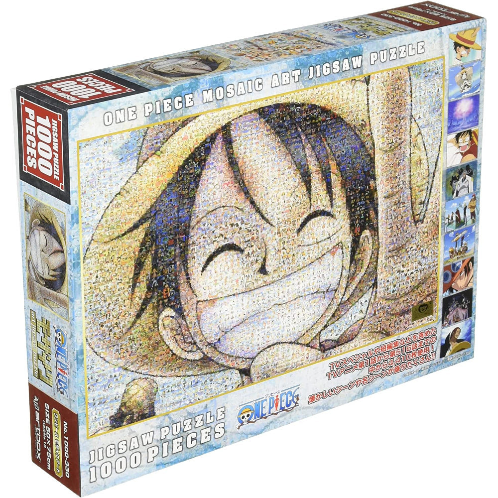 預訂｜全港免運｜ENSKY - 海賊王拼圖 One Piece Mosaic Art Jigsaw Puzzle 馬賽克 路飛Luffy 1000塊 (50 x 75cm)｜《約10-14個工作天內寄出》