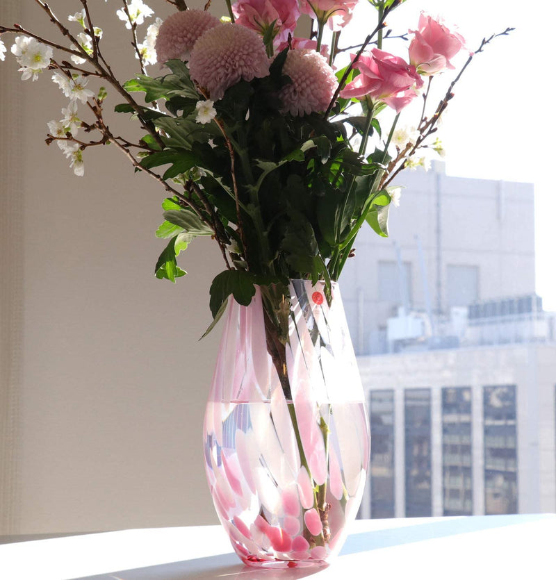 預訂｜全港免運｜Aderia - 津輕 日本製玻璃花瓶 春之花 Vase｜《約10-14個工作天內寄出》