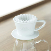 預訂｜KALITA & HASAMI Wave 波佐見燒陶瓷手沖咖啡濾杯 1-2杯 HA155｜《約10-14個工作天內寄出》