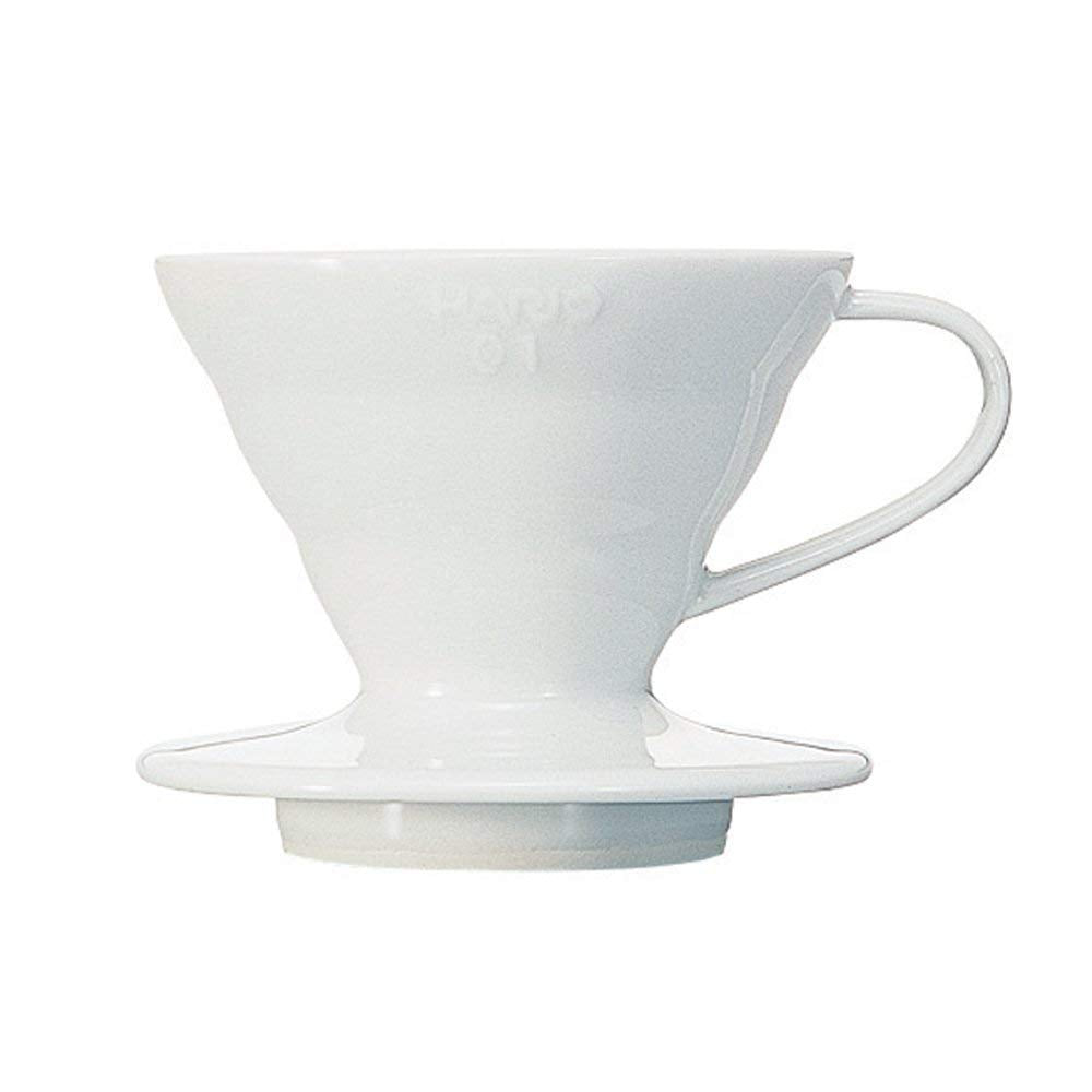 現貨｜Hario - V60 01 陶瓷咖啡濾杯 Ceramic Dripper 1-2杯 VDC-01 白色/紅色