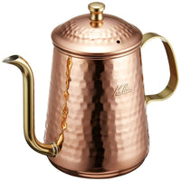 預訂｜全港免運｜Kalita - 細口銅製 咖啡手沖壺 Copper Pot 600 (滿水容量 600ml)｜《約10-14個工作天內寄出》
