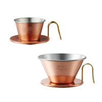 預訂｜全港免運｜KALITA - TSUBAME 銅製咖啡濾杯 Copper Wave Dripper WDC-155/WDC-185｜《約10-14個工作天內寄出》