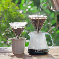 預訂｜KOGU - 咖啡考具 日本製不銹鋼濾杯 (2-6cups, 兼容扇型102濾紙/V60 02濾紙)｜《約10-14個工作天內寄出》