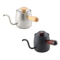 預訂｜全港免運｜宫崎製作所 Miyaco 木柄細口咖啡手沖壺 Single Drip 0.4L｜《約10-14個工作天內寄出》